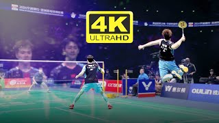 4K50FPS LIANG Wei Keng  Wang Chang Vs LEE Jhe Huei  YANG Po Hsuan  2024 Asia Championships SF [upl. by Zoie]