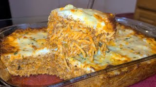 How to make Cheesy Baked Spaghetti [upl. by Felty]