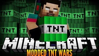 quotMODIFYING GREATNESSquot Minecraft MODDED TNT WARS wNoahCraftFTW amp Friends [upl. by Adnicul]