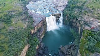 Purwa Waterfall Rewa Madhya Pradesh  Most Beautiful Waterfall in India  Dk808 [upl. by Dorin178]