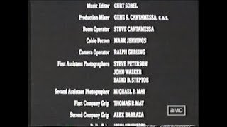 The Presidio 1988 End Credits AMC 2004 [upl. by Eivi]