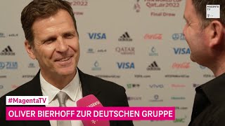 quotSpanien ist ein unangenehmer Gegnerquot  Oliver Bierhoff   FIFA WM 2022 bei MagentaTV [upl. by Phipps562]