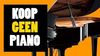 Beginnende pianospelers Koop GEEN piano of keyboard voordat je dit hebt gezien [upl. by Alrick]