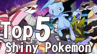 Top 5  Das schönste Shiny Pokemon Pokemon Top 5 [upl. by Akla]