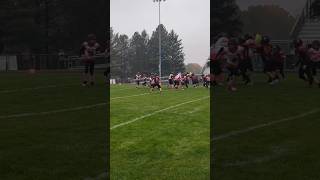 My pass to Juju 4 football laingsburg wolfpack 12 [upl. by Johnston]