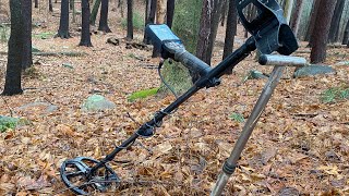 The Nokta Double Score metal detector In New England woods and fields [upl. by Dacia]