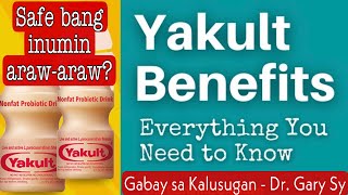 Yakult Safe Bang Inumin Arawaraw [upl. by Alo39]