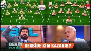 FenerbahçeGalatasaray Derbisi Kadro Analizi  Derin Futbol [upl. by Phylys]