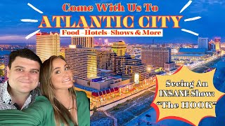 Come With Us to ATLANTIC CITY Day 1  Exploring The Borgata  AMAZING Italian Dinner  The HOOK Show [upl. by Alemac]