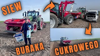 VLOG Siew buraka cukrowego Fendt 828 Vario Unia Kverneland Unicorn  Buraki 2024 [upl. by Enovad]