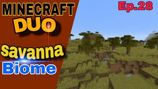 Ep28Minecraft Savanna Village Transformation  Minecraft PEFirst Tech Gaming [upl. by Skiba]