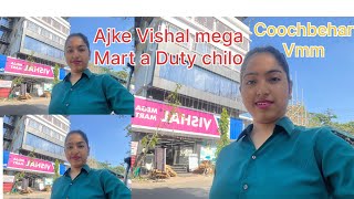 Ajke amr Coochbehar Vishal mega mart a Duty chilo😊  কোচবিহার বিশাল মেগা র্মাট এ  Bonggirlbini [upl. by Schroder]