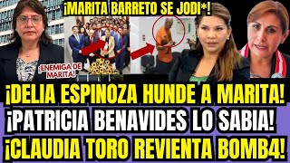 SE FILTRÓ TODO MARITA BARRETO FUE TRAICIONADA POR DELIA ESPINOZA PATRICIA BENAVIDES LO SABÍA TODO [upl. by Noiramed]