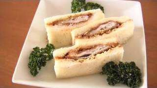 How to Make Katsu Sando Pork Cutlet Sandwich Recipe カツサンドの作り方 レシピ [upl. by Elda]