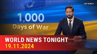 1000 days at war  World News Tonight [upl. by Aeynod]