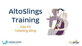 AltoSlings Training  Clipfit Toileting Sling [upl. by Miarhpe]