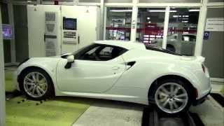 Alfa Romeo 4C Produzione Officine Alfa Romeo Modena Modena Plant [upl. by Ainatnas]