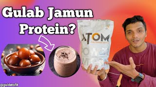 Asitis Atom Whey Protein Gulab Jamun Flavor  Honest Taste Test amp Review protein [upl. by Cardinal]