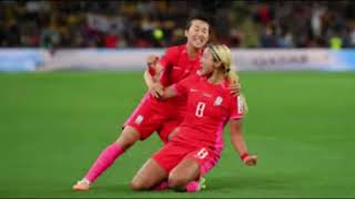 South Korea vs Germany 1  1 Highlights  Womens World Cup 2023 [upl. by Ardnoid]