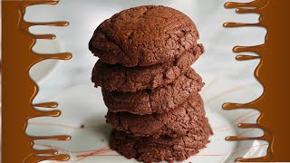 COOKIES BROWNIE AU CHOCOLAT 🍪 la recette facile et rapide Deli cuisine [upl. by Albric]