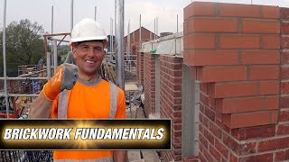 BRICKLAYING  How to Build a Corbel  NEW  APRIL 2021 HD 1080P [upl. by Metcalf]