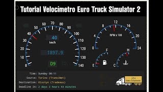 Tutorial Velocimetro para Android ATS ETS2  Telemetry  Server YANRED [upl. by Choong679]