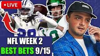 NFL WINNERS  Best Bets NRFIs Predictions  Picks Today Sunday September 15th  HTP Ep16 [upl. by Erline215]