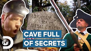 Josh Gates Explores A Cave Full Of Items From The American Revolutionary War  Expedition Unknown [upl. by Sitnik]