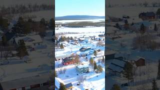 Jukkasjärvi Torne River in Winter Sweden [upl. by Albert]