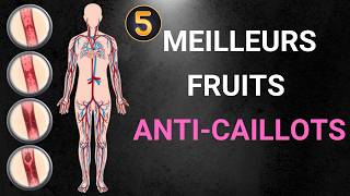 5 Meilleurs Fruits Pour Dissoudre Les Caillots Sanguins [upl. by Aicert]