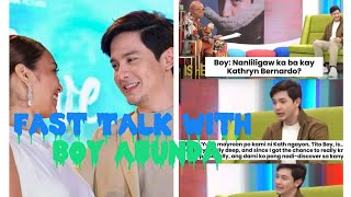 Alden Richards Fast Talk With Boy Abunda [upl. by Naltiak813]