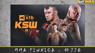 MMA Piwnica 228 feat Oskar Dela  Typowanie gali KSW 94 [upl. by Paik]