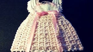 Vestidito quotNubequot ganchillo  crochet  Parte 2 [upl. by Moon]