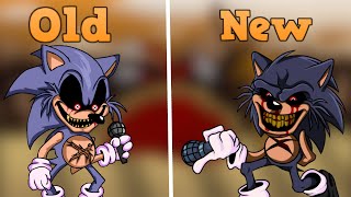 EXECUTION New VS Old  FNF SONICEXE [upl. by Ynnam]