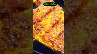 Pomfret Fish Fry Recipe Poplet Fish Fry recipe rajresk [upl. by Asek]