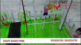 Shape Based park  School Projects  Contact 9500001709 98400 24709 [upl. by Verene992]