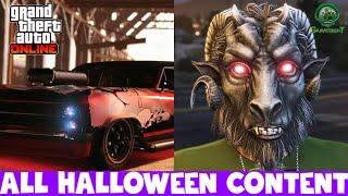 ALL Halloween Content in GTA Online Part 1 [upl. by Ativad]