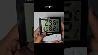 HTC 1  Humidity Temperature amp Clock htc tutorial [upl. by Eirroc]