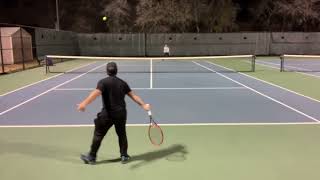 I got CRUSHED by USTA 45UTR 6  UTR Flex League Match Highlights [upl. by Annaiuq]