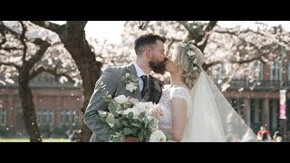 Becca amp Ronans Wedding Highlights Film  Cottiers  Glasgow Scotland [upl. by Anier]