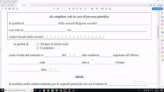 TUTORIAL CATASTO  variazione di coltura al catasto terreni con modello 26 mod 26 [upl. by Neeven373]