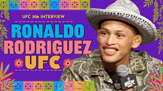 Ronaldo Rodriguez excited to be representing the ‘real Mexicans’ at Noche UFC 306 [upl. by Lily]