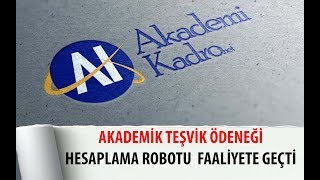 Akademik Teşvik Ödeneğinin Hesaplanması [upl. by Molini]