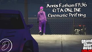 Annis Fathom FR36 Drifting in Full Cinematic Style in GTA online [upl. by Aicertal]