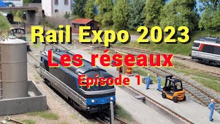 ExpoRail 2023 Dreux Les réseaux modélisme ferroviaire épisode 1 [upl. by Nomzaj156]