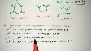 GPAT PREVIOUS PAPER PART  1 NIPER MEDICINAL CHEMISTRY RRB ESIC PHARMACIST EXAMS [upl. by Shurwood]