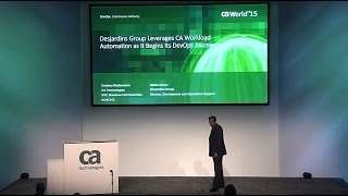 Desjardins Group Leverages CA Workload Automation [upl. by Yerffe334]