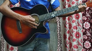 Manaslu Mg5 SemiAcoustic Guitar Unboxing 2022  First impressions on SunilShakyaNGT [upl. by Lilahk]