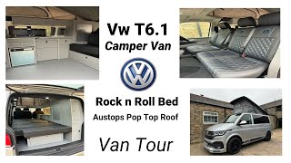 Volkswagen Transporter T61 Camper Van Conversion Swb Dsg  Van Life Uk [upl. by Otreblif895]