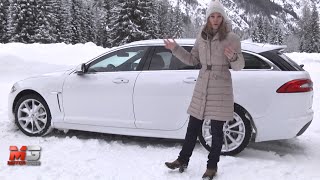 JAGUAR XF SPORTBRAKE 2013  TEST DRIVE [upl. by Ardnajela97]